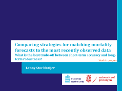 Comparing strategies for matching mortality forecasts to the most