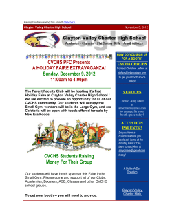 Back to School Night