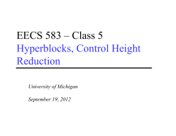 Powerpoint - EECS @ Michigan