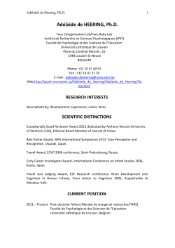 Ad&eacute;la&iuml;de de HEERING, Ph.D.
