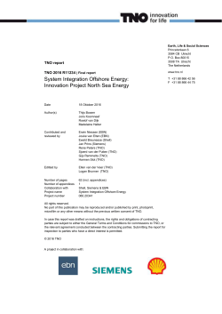 System Integration Offshore Energy