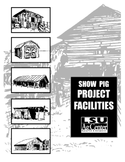 Show Pig Facilities - Graham County Center