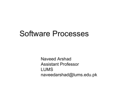 Lecture 02 - Suraj @ LUMS