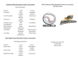 Northeast Ohio Baseball Coaches Association