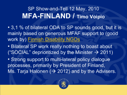 mfa-finland - Social Protection Platform
