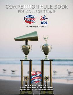 COMPETITION RULE BOOK