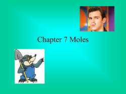 Moles - Urbandale Moodle