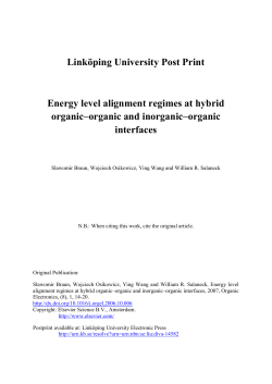 Energy level alignment regimes at hybrid organic&ndash;organic