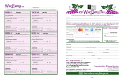 2017 Entry Form - Finger Lakes International Wine Competition