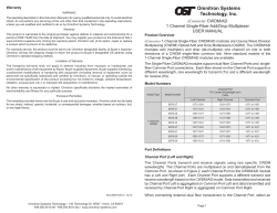 iConverter CWDM/AD 1 Channel Single-Fiber