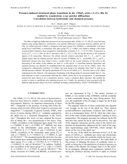 Pressure-induced structural phase transitions in the AMnF4 series