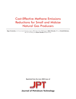 Cost-Effective Methane Emissions Reductions for Small and Midsize