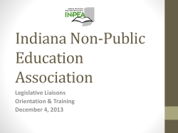 December 2013 - Indiana Non-Public Education Association