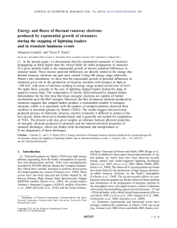 Energy and fluxes of thermal runaway electrons produced by