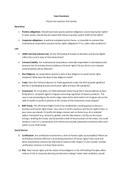 Exam Questions Choose one question from below: Normative 1