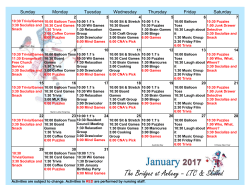 January 2017 - The Bridges at Ankeny