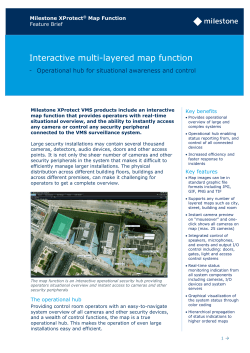Interactive multi-layered map function
