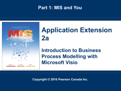 Business process modelling
