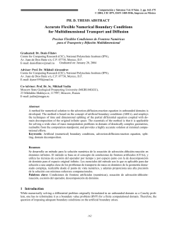 Accurate Flexible Numerical Boundary Conditions for M