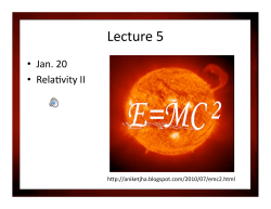 Lecture 5 - Purdue Physics