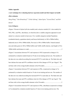 eFigure 4 Associations between FVC and exposure to PM 2.5