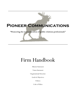 Firm Handbook - Utica College