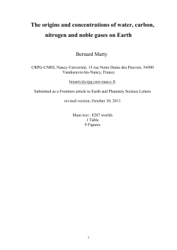 The origins and concentrations of water, carbon, nitrogen and