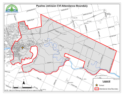 Pauline Johnson CVI Attendance Boundary