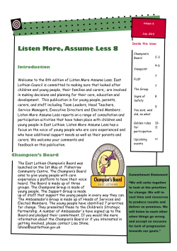 Listen More, Assume Less 8