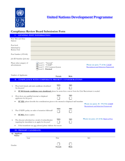 Compliance Review Board Submission Form