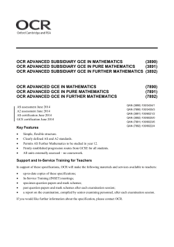 OCR AS/A Level Mathematics 3890-3892_7890