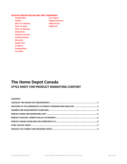 Holiday Indoor Decor and Tree Trimmings