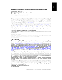 39 An average-case depth hierarchy theorem for Boolean