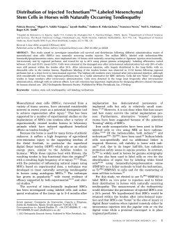 Distribution of Injected Technetium99mLabeled