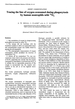 Tracing the Fate of Oxygen Consumed during