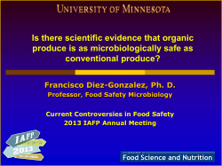 Organic and Natural Produce