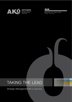 Taking the Lead