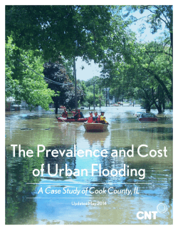 The Prevalence and Cost of Urban Flooding