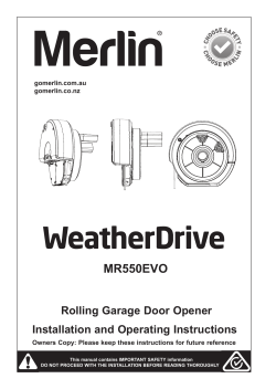 MR550EVO - RJ Garage Doors