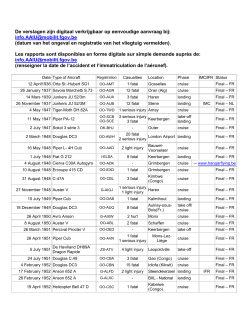 Accident Reports available on request to info