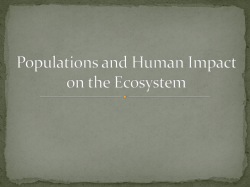 Human Impact on Ecology_0