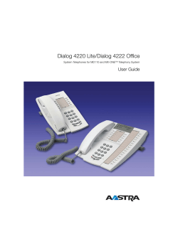 Dialog 4220 Lite/Dialog 4222 Office