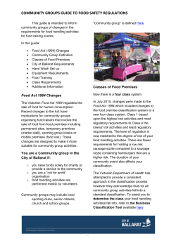 This guide is intended to inform community groups