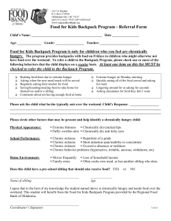 Food for Kids &ndash; Referral - Regional Food Bank of Oklahoma