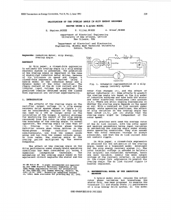 Calculation of the overlap angle in slip energy recovery drives using