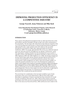 improving production efficiency in a competitive industry