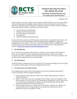 SOP Invasive Plants_February_2017