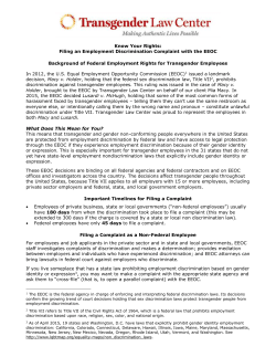 Know Your Rights: Filing an Employment Discrimination Complaint