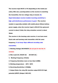 3v and 5v Mini Switch