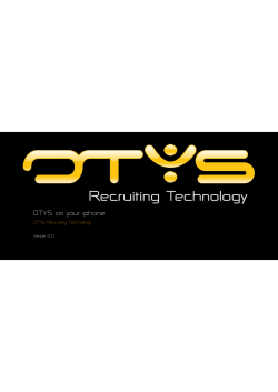 OTYS on your iphone